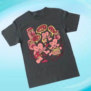 Heart Attack Man Store Merch Band Of Hearts T-Shirt