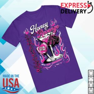 Honey Revenge Store Merch Hot Commodity - Purple T-Shirt