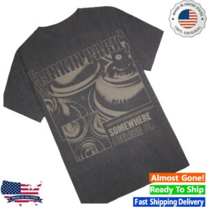 Impericon Store Merch Linkin Park - Somewhere I Belong Vintage Loose Grey - T-Shirt