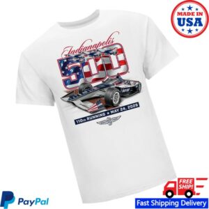 Ims Shop Indianapolis Motor Speedway Store Merch 2026 Indy 500 Starting Field T-Shirt