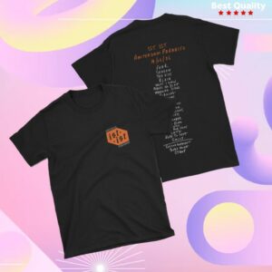 Ististmusic Store Merch Amsterdam Paradiso Setlist T-Shirt