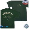 Japangeles Store Merch Fundamentals Heavyweight Tee In Moss