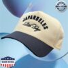Japangeles Store Merch Fundamentals Snapback In Cream Navy