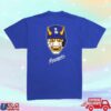 Japangeles Store Merch La Oni Heavyweight Tee In Royal Blue