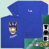 Japangeles Store Merch La Oni Heavyweight Tee In Royal Blue