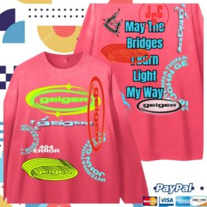 John Geiger Store Merch 404 Error Misplaced Long Sleeve Tee