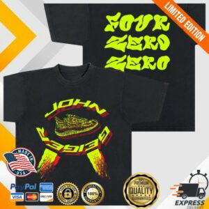 John Geiger Store Merch Glow 004 Tee Black