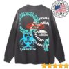 John Geiger Store Merch Misplaced Long Sleeve Tee In Black Multi