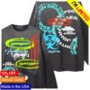 John Geiger Store Merch Misplaced Long Sleeve Tee In Black Multi