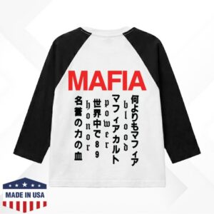 Jpegmafia Store Merch 89 Mafia Baseball LS Tee