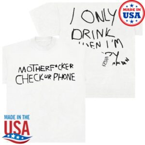 Kesha Official Store Merch Handwritten Tee