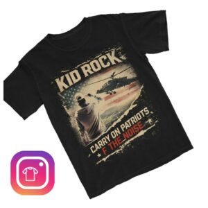 Kid Rock Store Merch Carry On Patriots Tee