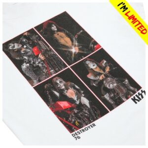 Kiss Official Store Merch Moto Shoot T-Shirt
