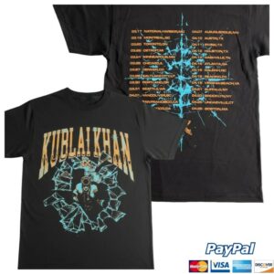Kublai Khan Tx Store Merch Broken Glass T-Shirt