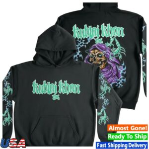 Kublai Khan Tx Store Merch Teal Logo Hoodie