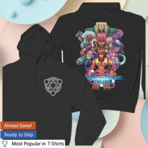 Limited Run Games Store Merch Phantasy Star Online Zip Hoodie