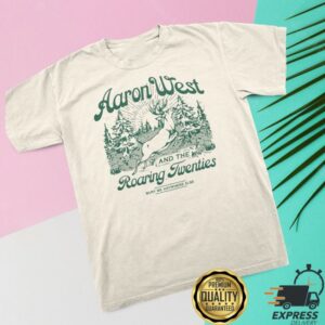 Loneliest Place Earth Store Merch Aaron West And The Roaring Twenties Jumping Deer Shirt