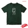 Look Mum No Computer Store Merch Forest Green Transistor Tee