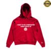 Los Angeles Confidential Store Merch Fireman Red Hoodie