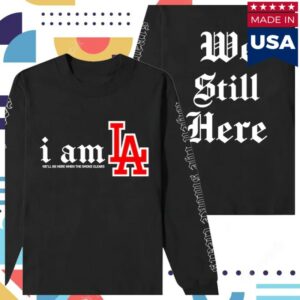 Los Angeles Confidential Store Merch We Still Here Heavy LS Shirt