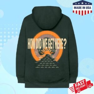 Louis Tomlinson Store Merch How Did We Get Here Tour Black Hoodie
