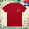 Louis Tomlinson Store Merch How Did We Get Here Tour Red T-Shirt