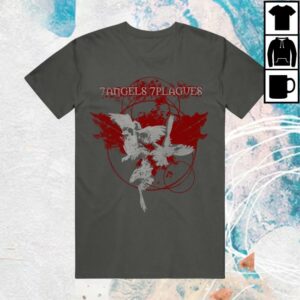 Merchnow Store Merch 7 Angels 7 Plagues Splatter Birds - Pepper T-Shirt