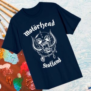 Motorhead Store Merch World Cup Scotland Tee
