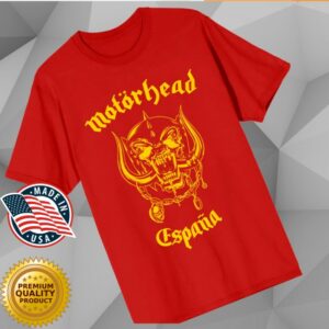 Motorhead Store Merch World Cup Spain Tee