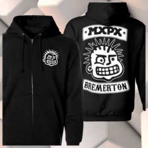 Mxpx Store Merch Hoodie - Bremerton Originals Zip Up