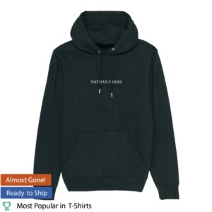 Nathan Evans Official Store Merch Nathan Evans Hoodie Black