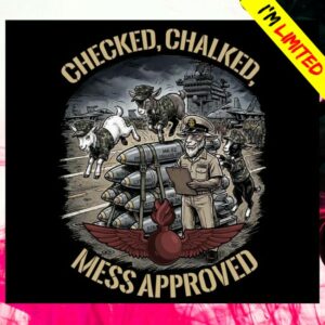 Navy Chief Store Merch Aviation Ordnance Chiefs Tee Black