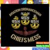 Navy Chief Store Merch Aviation Ordnance Chiefs Tee Black