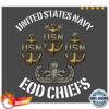 Navy Chief Store Merch Eod Goat Tee Charcoal