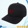 Neowiz Merch Store Lies Of P Embroidered P Organ Cotton Twill Cap Red On Black
