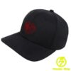 Neowiz Merch Store Lies Of P Embroidered P Organ Cotton Twill Cap Red On Black