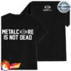 Nuclear Blast Store Merch Paledusk Palehell Blue Demon Ltd Splatter Vinyl Metalcore Is Not Dead T-Shirt