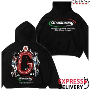 Official Ghost Racing Store Merch Pump Ghost Hoodie - Black