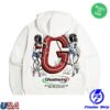 Official Ghost Racing Store Merch Pump Ghost Hoodie - White