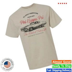 Phi Kappa Psi Store Merch Phi Psi Full Throttle Super Heavyweight Tee
