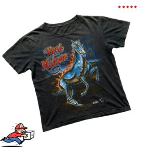 Post Malone Official Shop Store Merch Chrome Horse T-Shirt