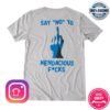 Prof G Store Store Merch Say No Tee