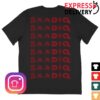 Raphael Saadiq Store Merch Big Face Red Text T-Shirt