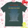 Raphael Saadiq Store Merch No Bandwidth Tour T T-Shirt Green