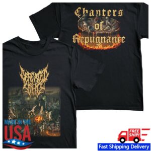 Realityfade Store Merch Defeated Sanity Chapters Of Repugnance T-Shirt