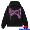 Revenge Store Merch Oracle Hoodie Black Pink
