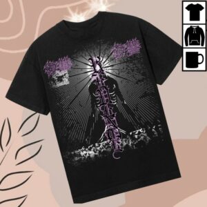 Revenge Store Merch Oracle Tee Black Pink