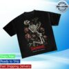 Sadstonie Store Merch Grimrose Skeleton & Roses Black Graphic T-Shirt