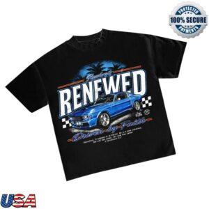 Sadstonie Store Merch Renewed Driven By Faith Muscle Car T-Shirt