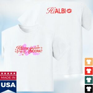 Saint Levant Store Merch Keefik Amoora Unisex Tee - White